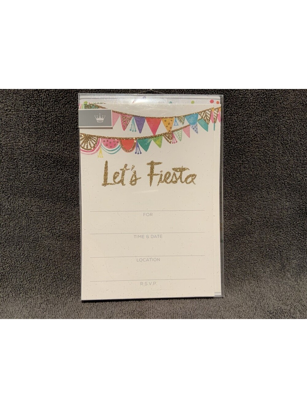 Hallmark ‘Let’s Fiesta’ Fun Pack of 10 Invitation Card’s and Envelopes 7”x 4.75”